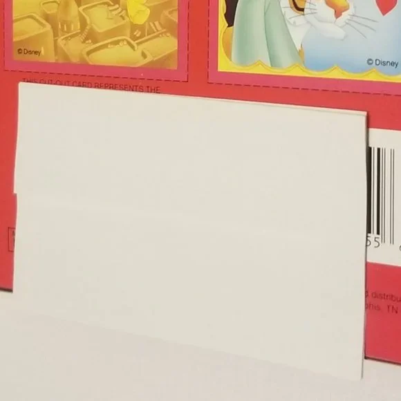 17 vtg Disney valentines- Aladdin, Cinderella, Mickey - Picture 8 of 12